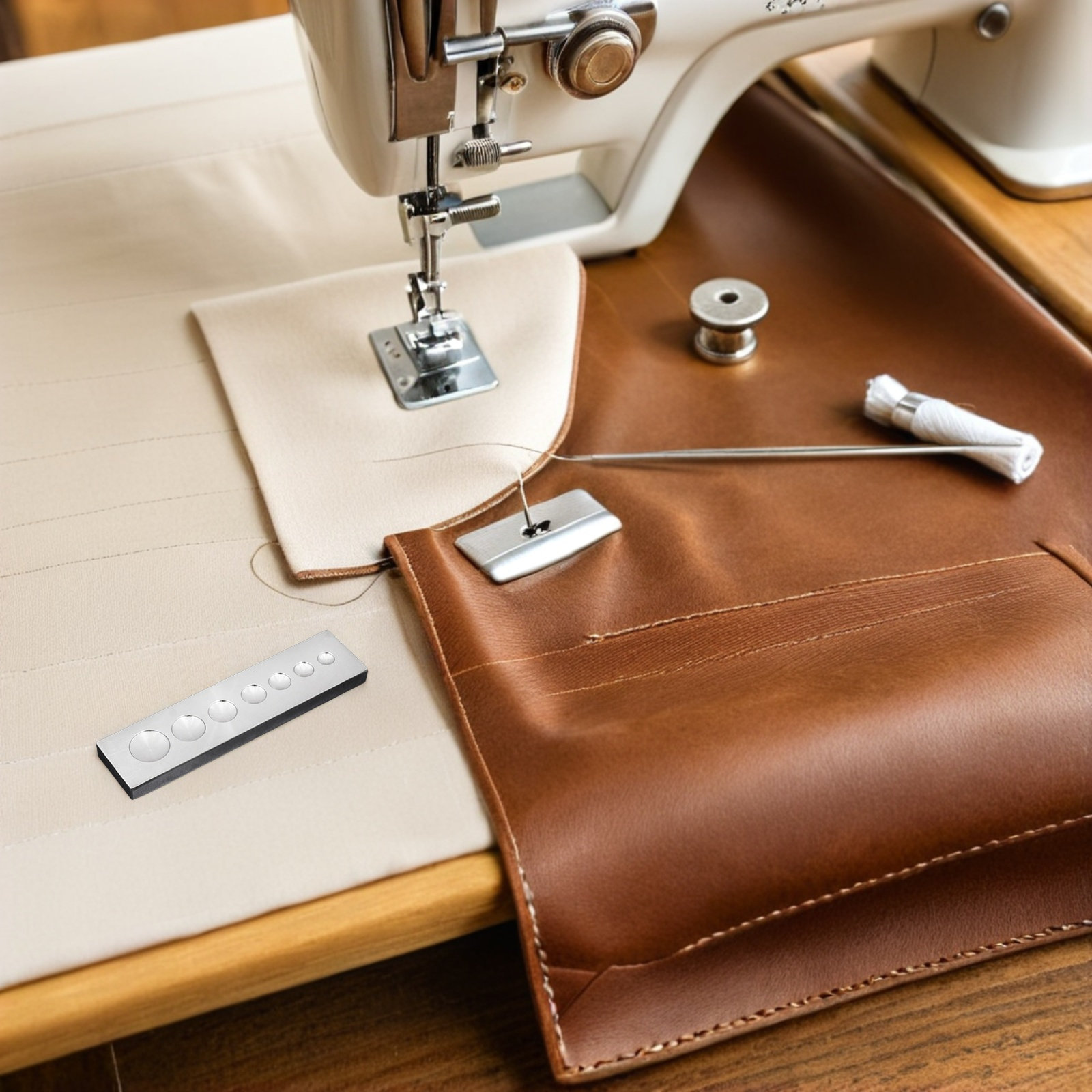 Leatherwork Rivet Setter - Kit de 2 Herramientas de Remachado