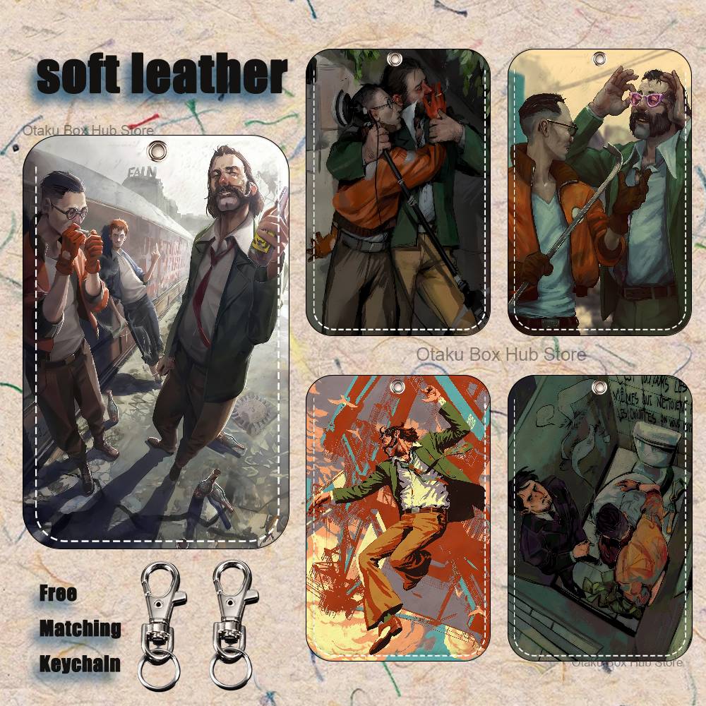 Leather Work - Juego D-Disco E-Elysiums llavero para banco