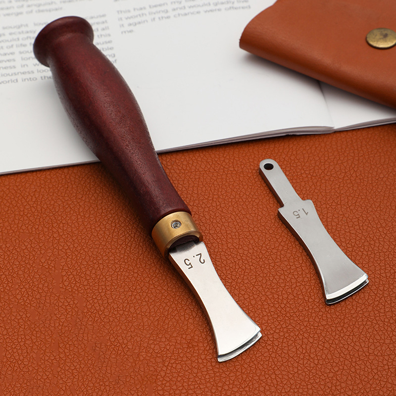 Leatherwork Edge Creaser - Herramientas de prensado de bordes de