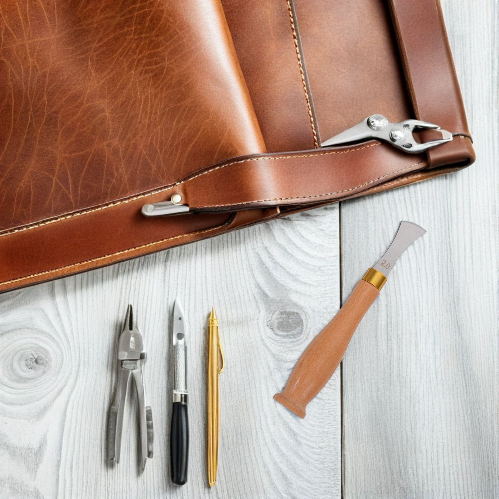 Herramienta para Doblar Bordes - Leatherwork Edge Creaser reseña y precio