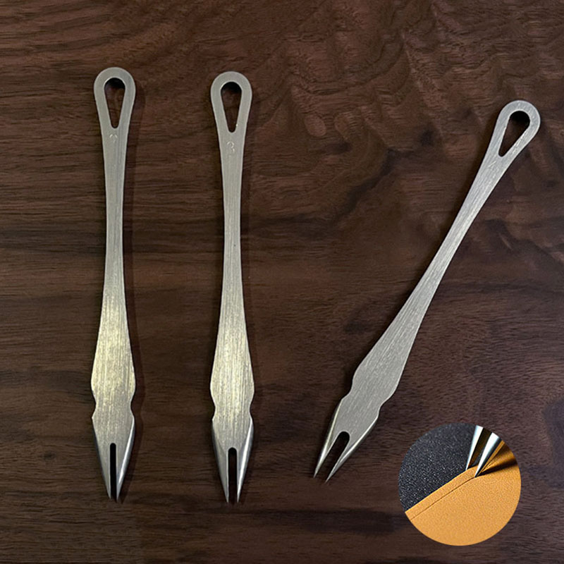 1 pieza de cuero con ranura po - Leatherwork Edge Creaser reseña y precio