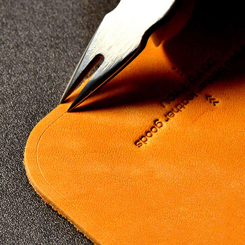 1 pieza de cuero con ranura po - Leatherwork Edge Creaser reseña y precio