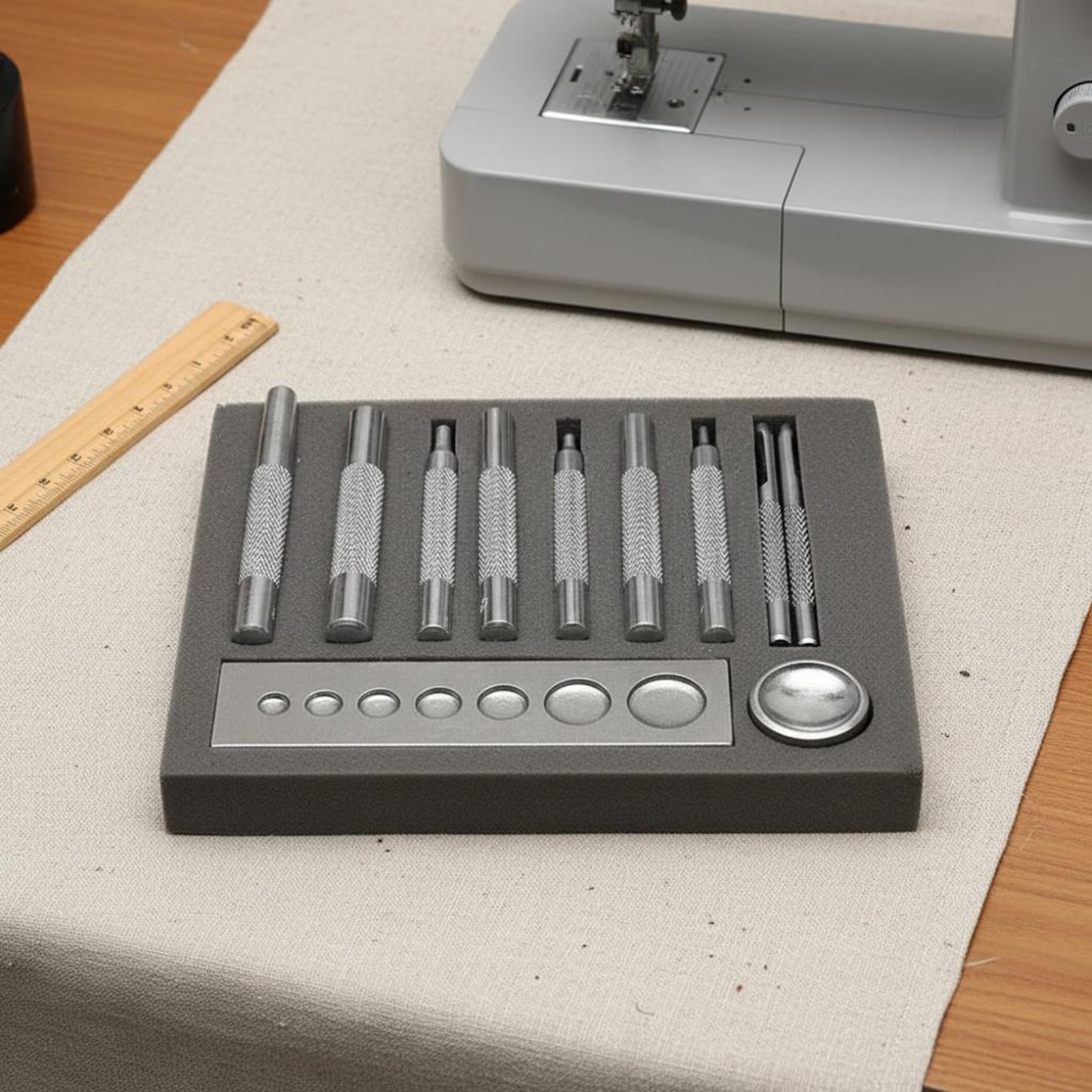 Juego de 11 Herramientas para  - Leatherwork Rivet Setter reseña y precio