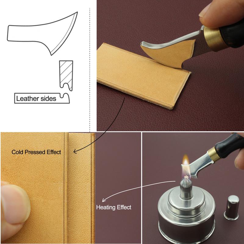 Herramientas para ranurar bord - Leatherwork Edge Creaser reseña y precio