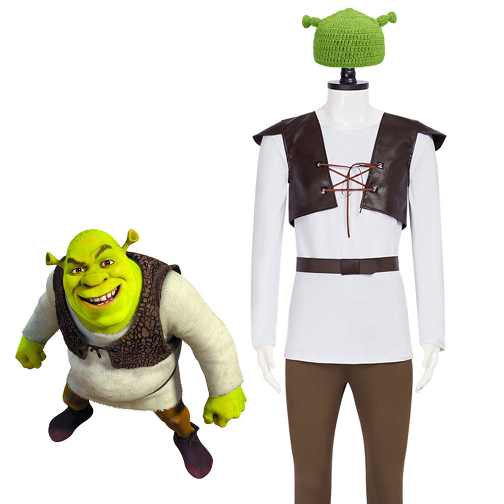 Disfraces de Cosplay Shrek, so - Leather Work Vest reseña y precio