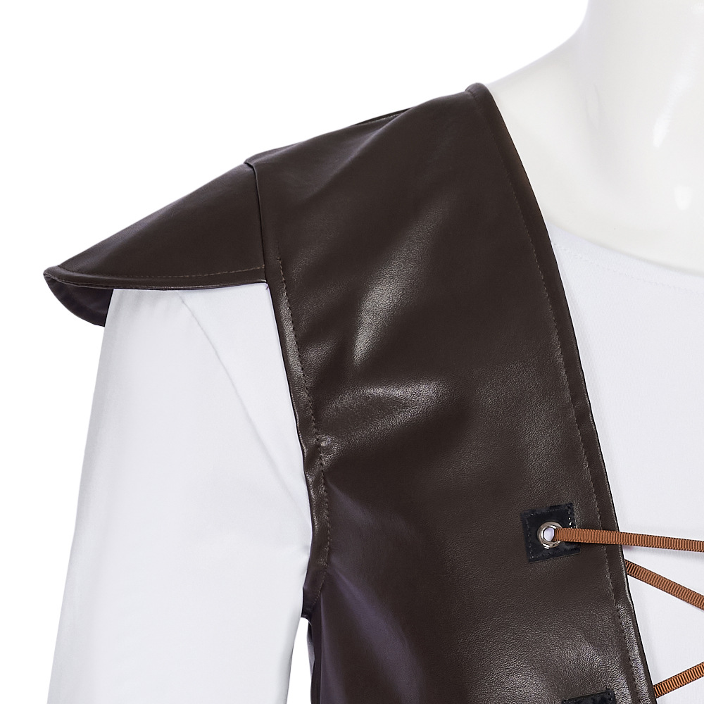 Disfraces de Cosplay Shrek, so - Leather Work Vest reseña y precio