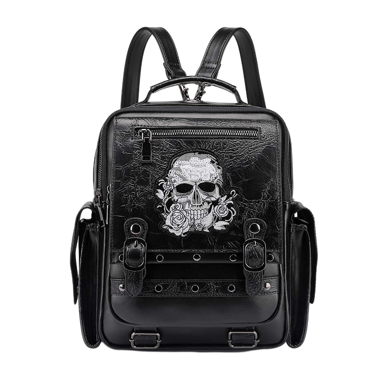 Mochila Steampunk Cosplay, moc - Leather Work Rucksack Mens reseña y precio