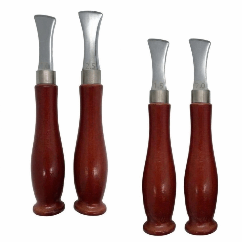 Juego de 4 Biseladores de Prec - Leatherwork Edge Creaser reseña y precio