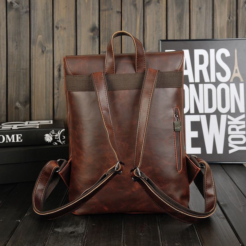 Mochila GOYN de cuero Vintage  - Leather Work Rucksack Mens reseña y precio