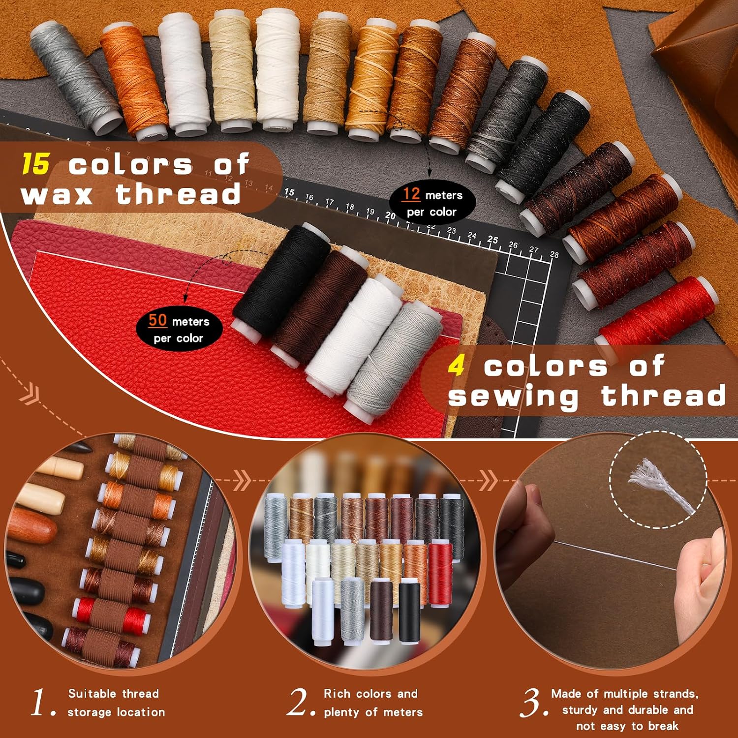 Kit de Herramientas para Traba - Leather Work reseña y precio