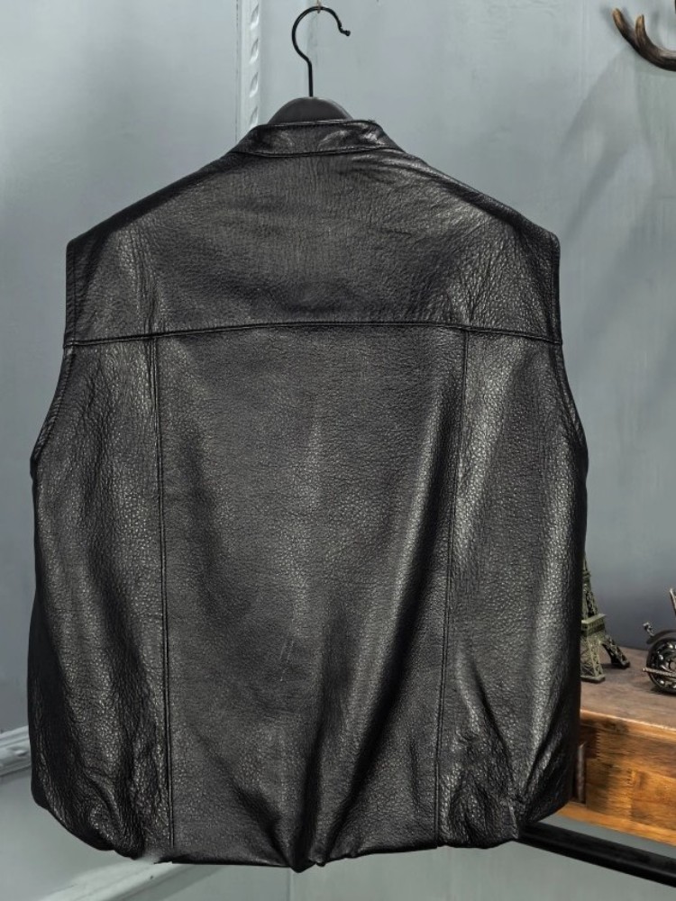 Chaleco de piel de oveja Natur - Leather Work Vest reseña y precio