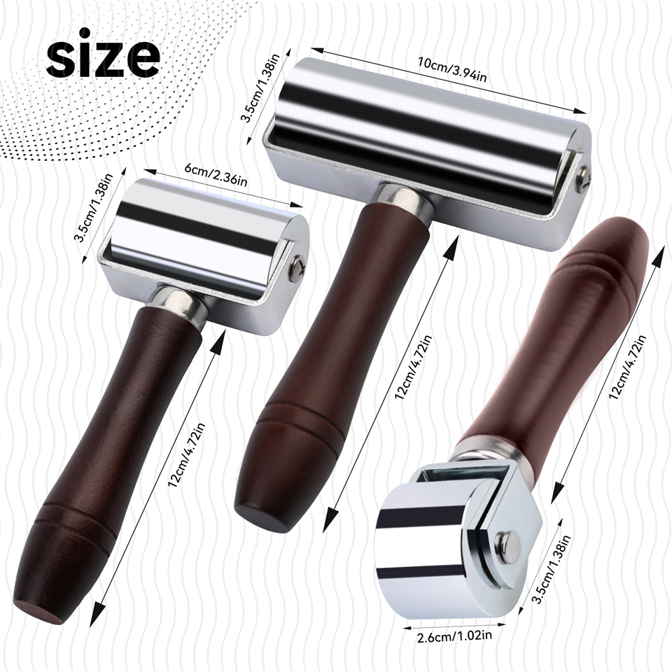 Rodillo de presión para bordes - Leatherwork Edge Creaser reseña y precio