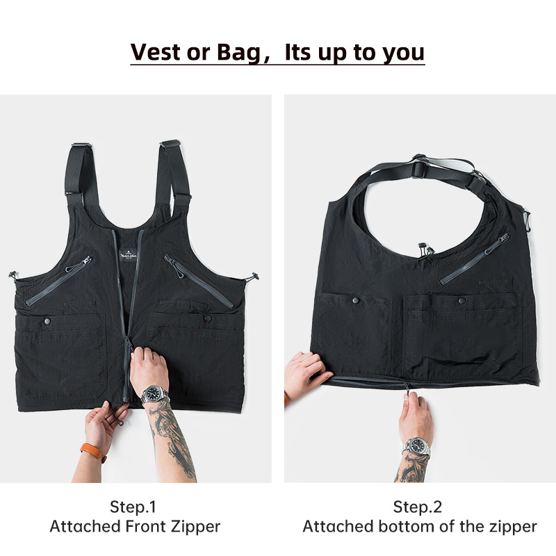 Maden 2023 nuevo diseño mascul - Leather Work Vest reseña y precio