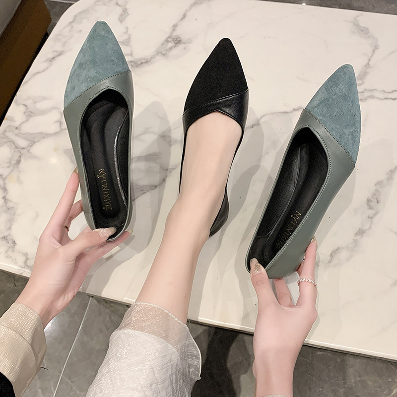 Zapatos planos de cuero negro  - Leather Work reseña y precio