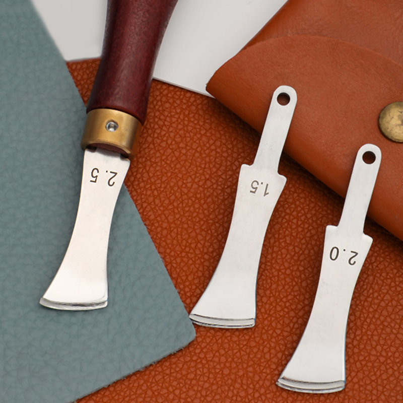 Herramientas de prensado de bo - Leatherwork Edge Creaser reseña y precio