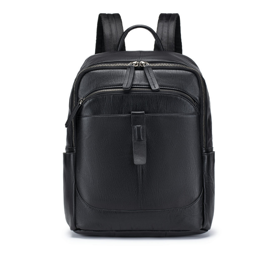 Mochila de Cuero Genuino para  - Leather Work Rucksack Mens reseña y precio