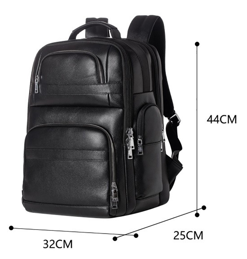 Luufan-mochila de piel auténti - Leather Work Rucksack Mens reseña y precio