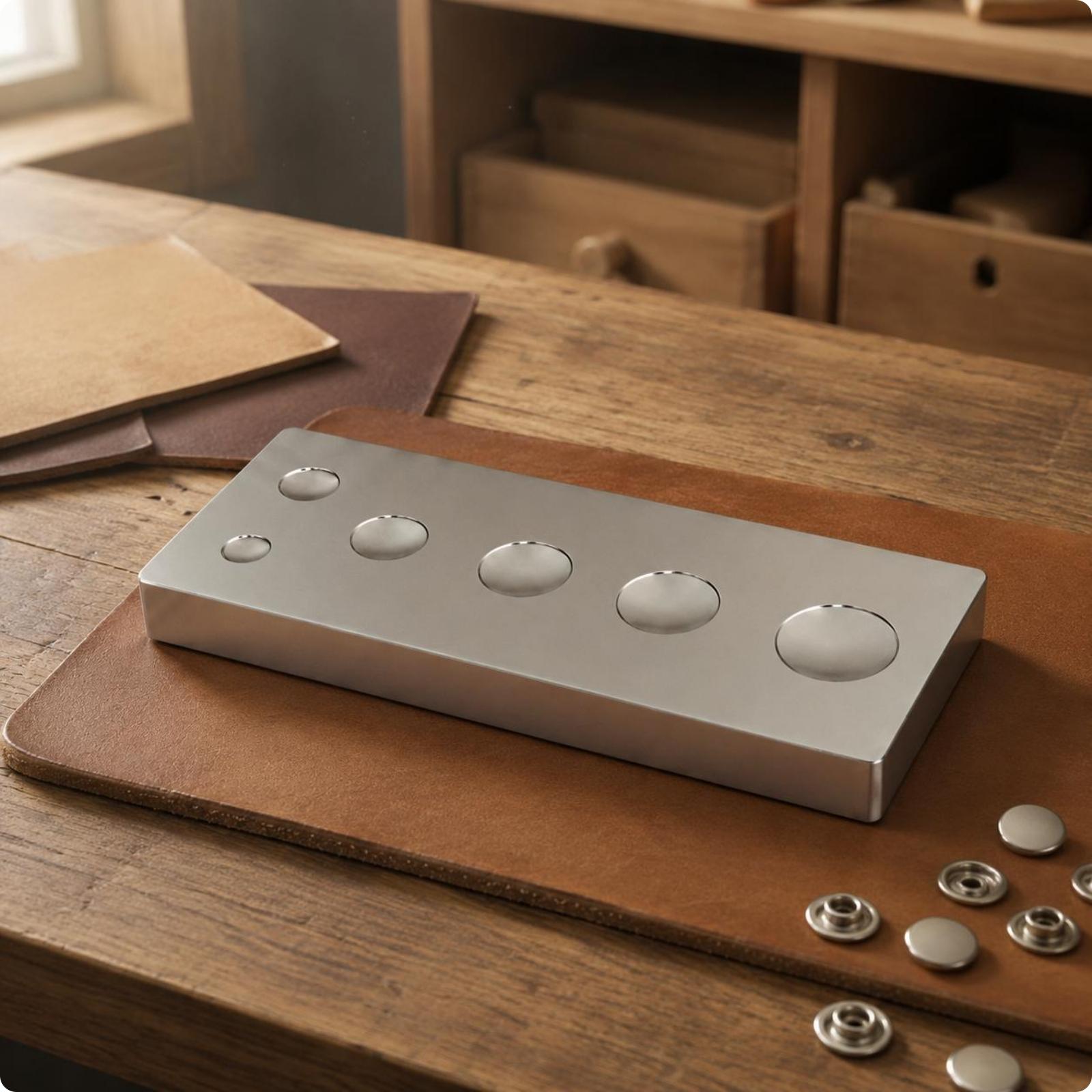 Base para Remaches a Presión M - Leatherwork Rivet Setter reseña y precio