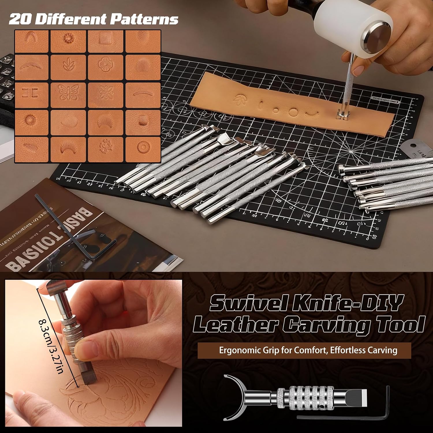 Kit de Herramientas para Traba - Leather Work reseña y precio