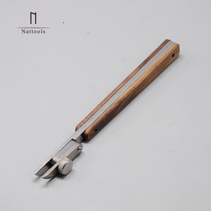 Nattools herramienta de plegad - Leatherwork Edge Creaser reseña y precio