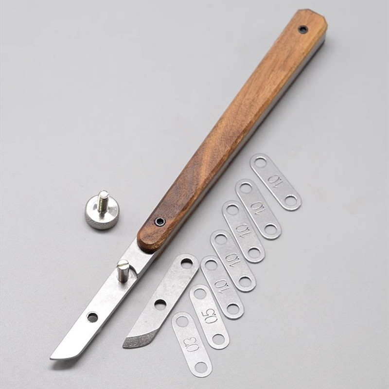 Nattools herramienta de plegad - Leatherwork Edge Creaser reseña y precio