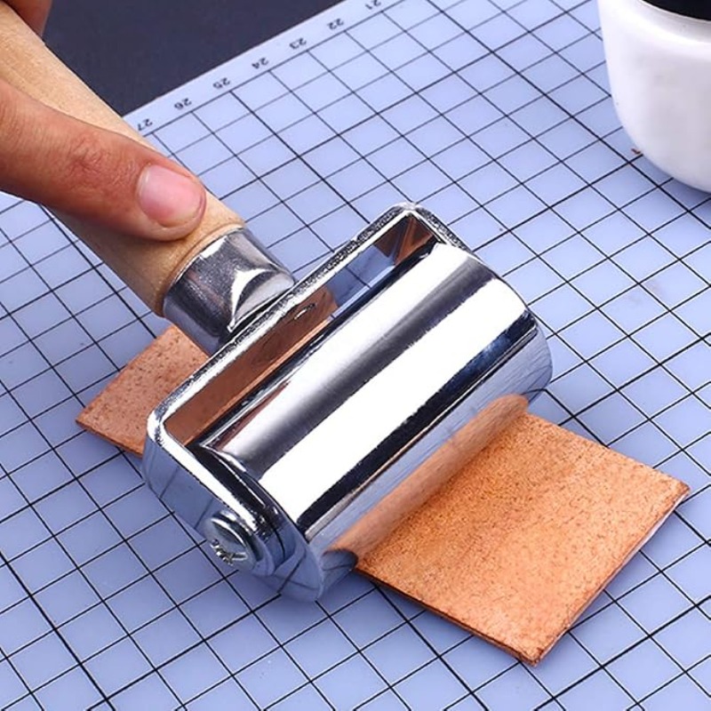 Rodillo de cuero de 3 tamaños  - Leatherwork Edge Creaser reseña y precio
