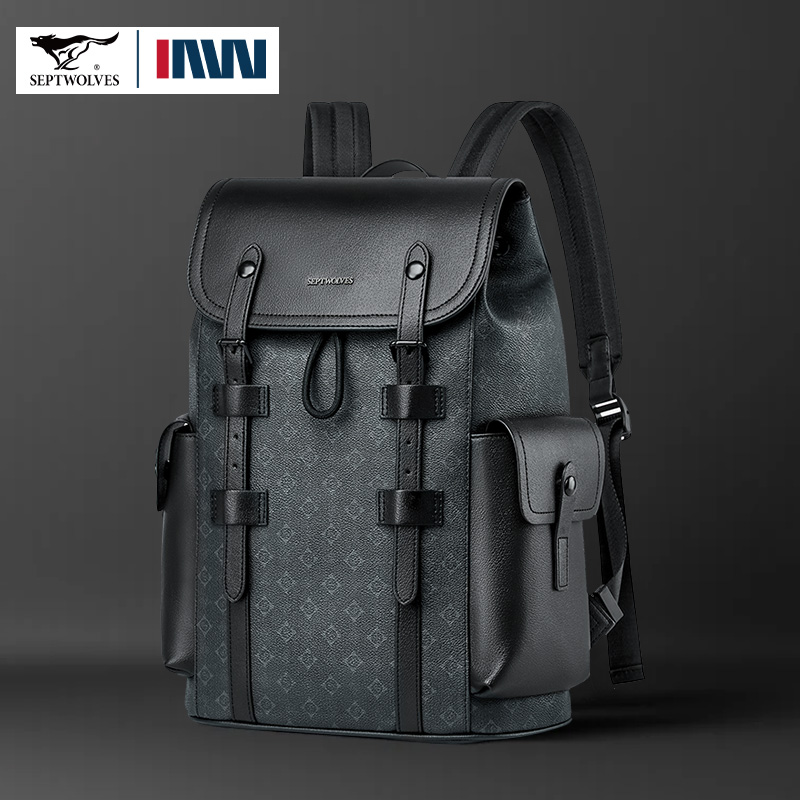 Septwolves, mochila de cuero e - Leather Work Rucksack Mens reseña y precio