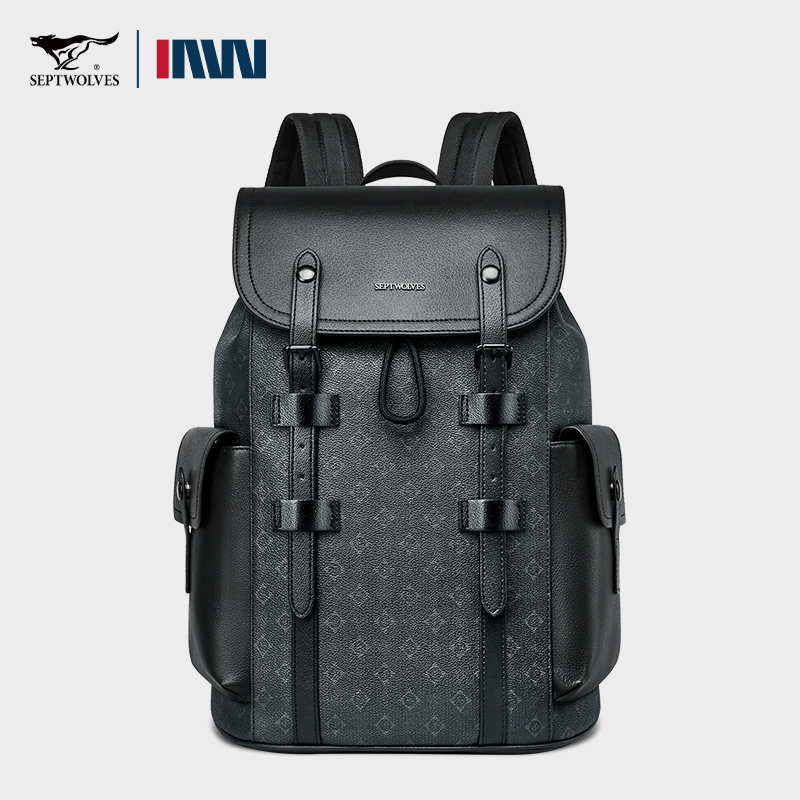 Septwolves, mochila de cuero e - Leather Work Rucksack Mens reseña y precio