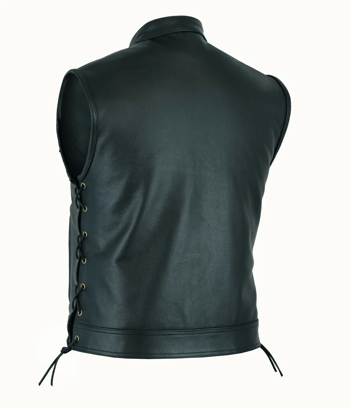 Chaleco de cuero Punk moda Cas - Leather Work Vest reseña y precio